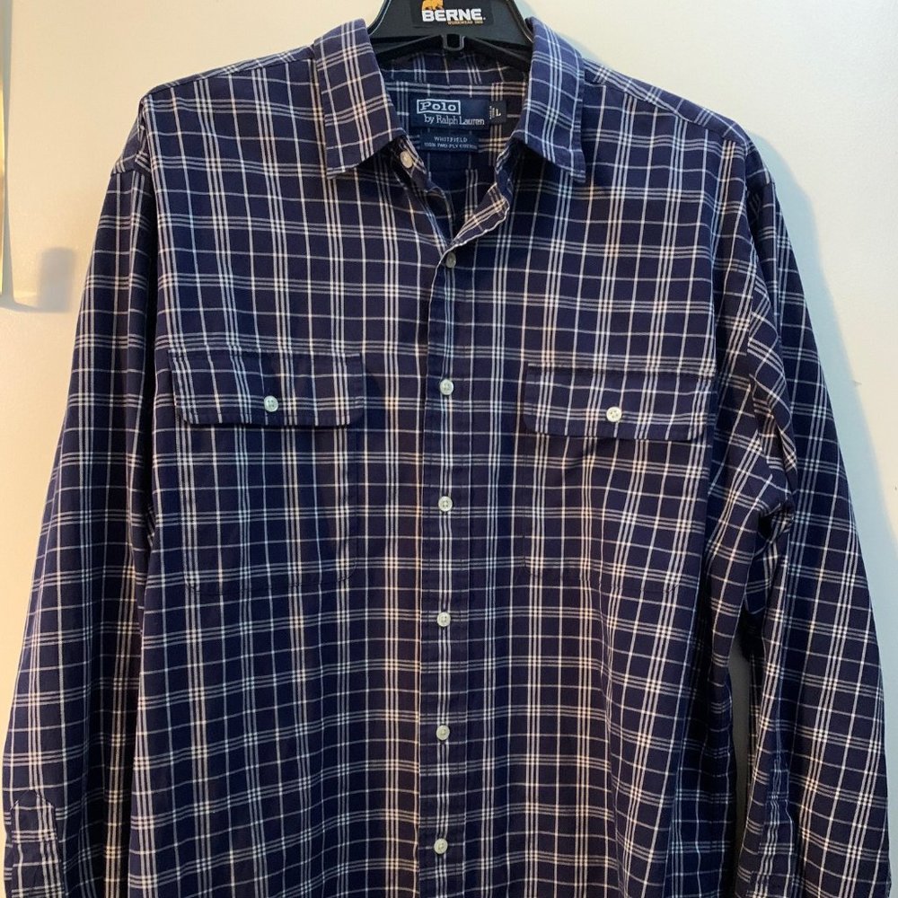 Ralph Lauren Polo Mens Whitfield Plaid Shirt